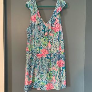 Lilly Pulitzer Alessa Romper Multi Sink or Swim